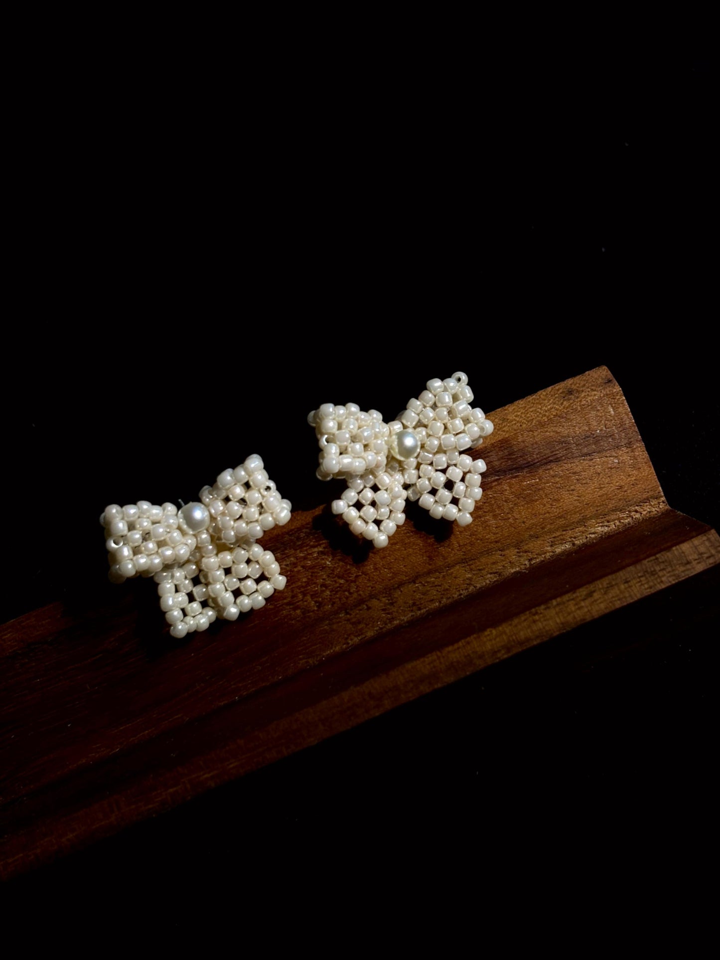 Beaded Butterfly Earrings