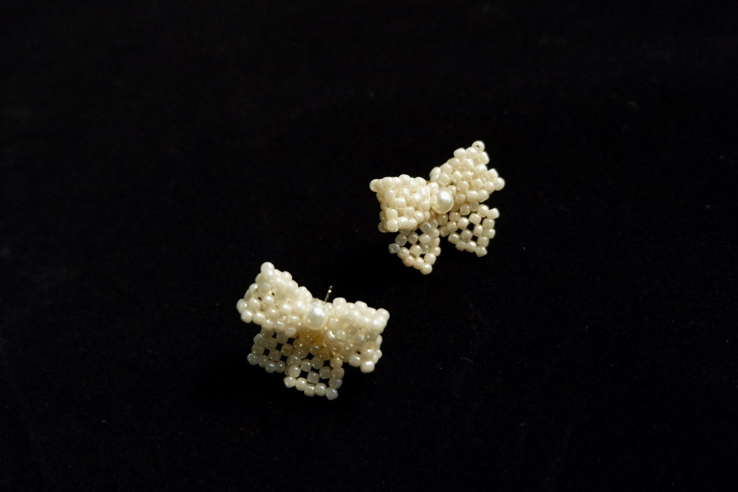 Beaded Butterfly Earrings