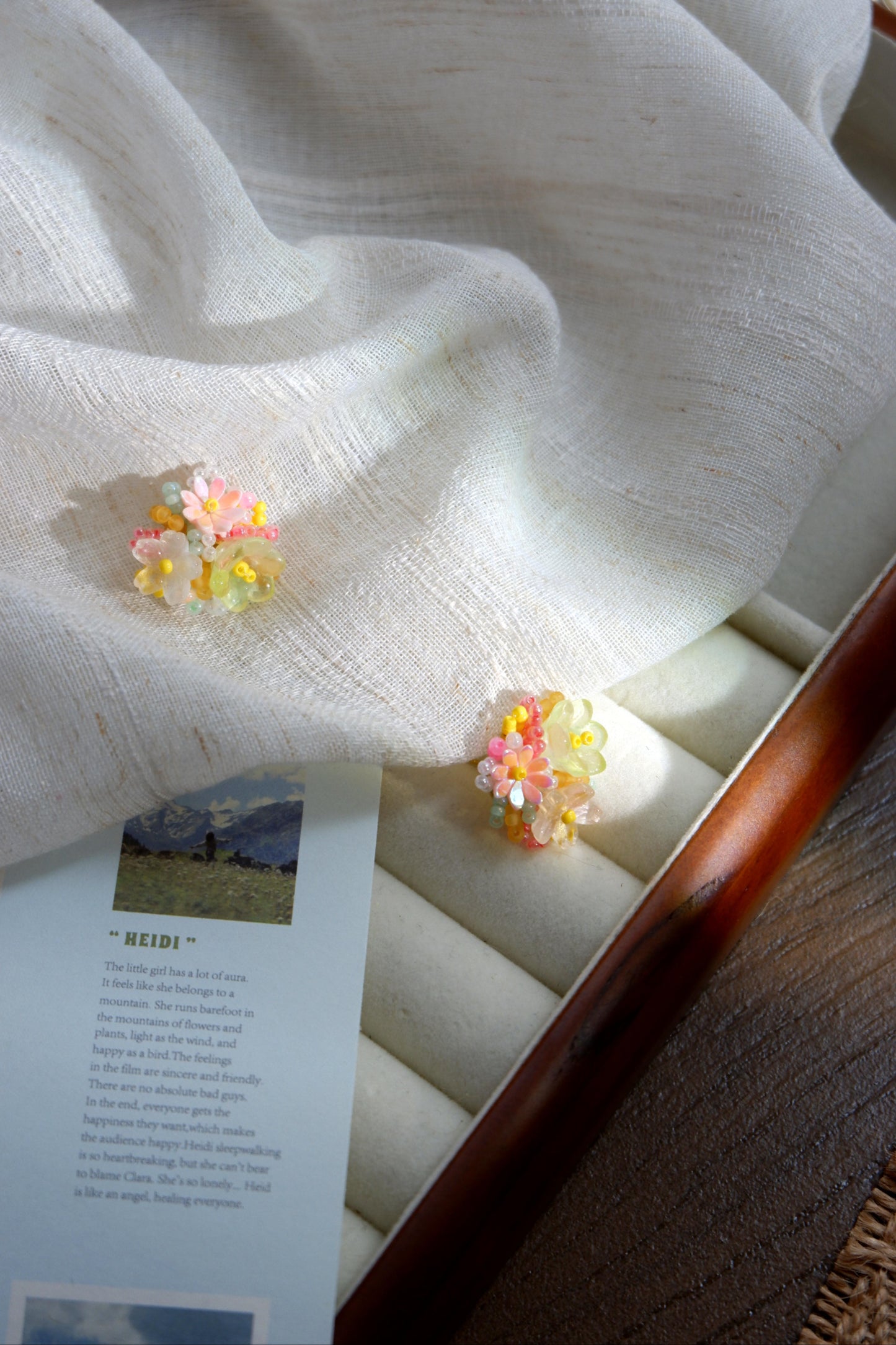 Spring - inspired Floral Earrings