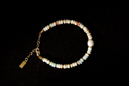 Sea Whisper Stone Bracelet