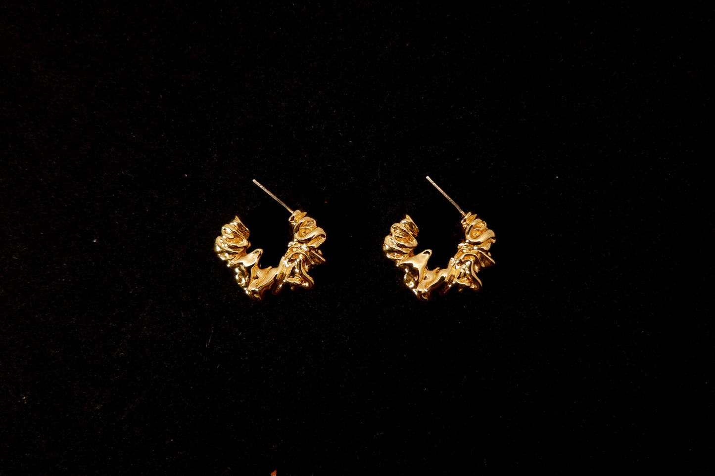 Golden Vortex Earrings