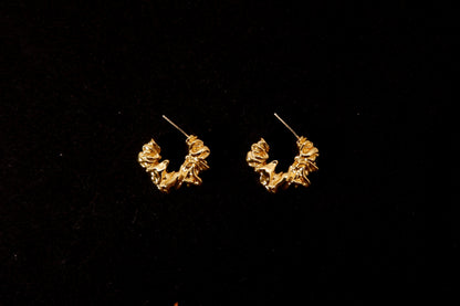 Golden Vortex Earrings